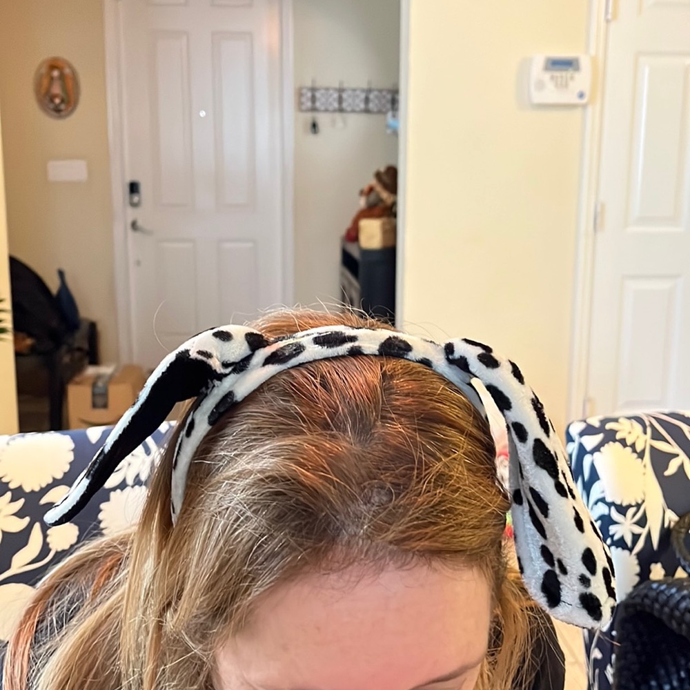 Dalmatian headband